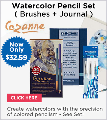 Cezanne Premium Watercolor Pencil Sets 