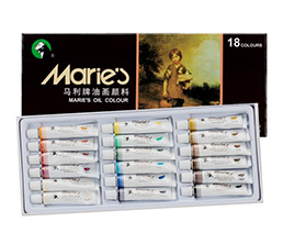 Maries Extra Fine Artists Oil Colour Set of 18