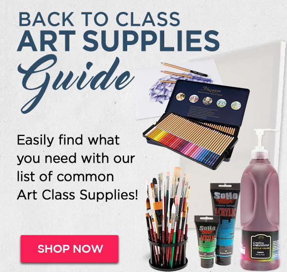 Back to Art Class Shopping Guide