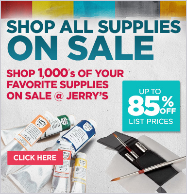 Jerry's Fine Art Supplies On Sale - Up to 85% Off