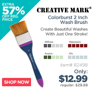 Creative Mark Colorburst 2 Inch Wash Brush