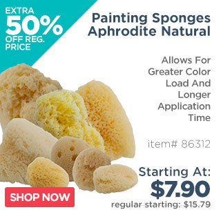 Painting Sponges Aphrodite Natural