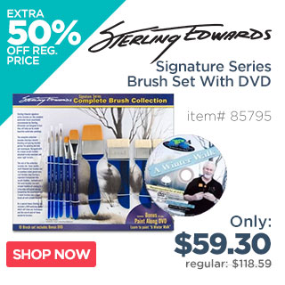 Sterling Edwards Signature Series Brush Set With DVD