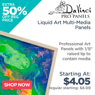 DaVinci Professional Liquid Art Multi-Media Panels