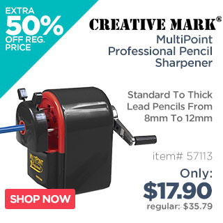 Creative Mark MultiPoint Professional Pencil Sharpener