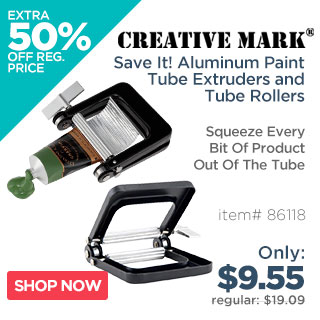 Save It! Aluminum Paint Tube Extruders & Tube Rollers By Creative Mark