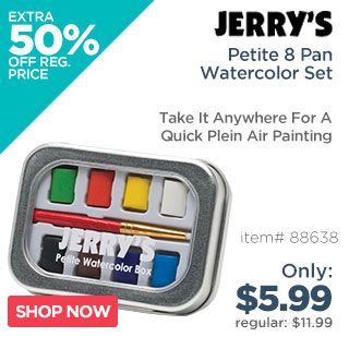 Jerry's Petite Pan Watercolor Set