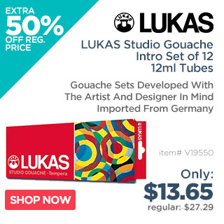 LUKAS Studio Gouache Intro Set of 12