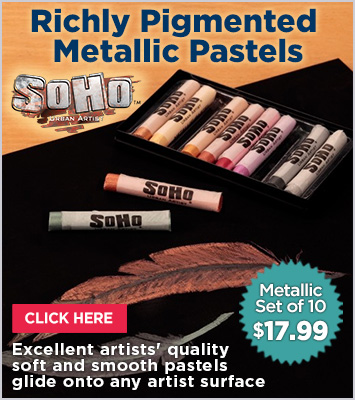 SoHo Soft Pastel Metallic Set of 10