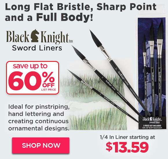Creative Mark Black Knight Sword Liners