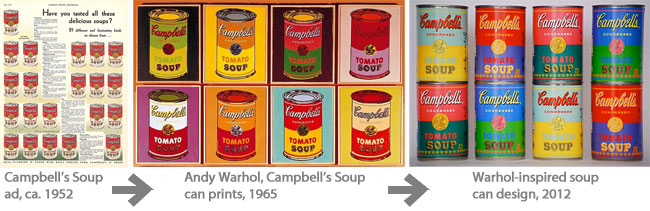 Warhol Inspired Soup Cabs