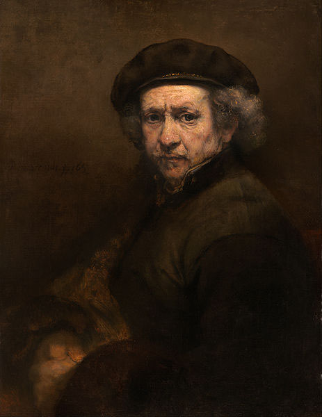 Rembrandt Artist Self Portrait