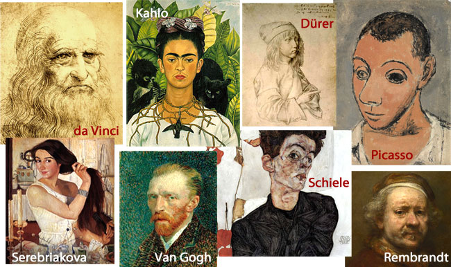 Artists Self Portraits