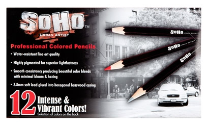 SoHo Urban Artist Colored Pencils