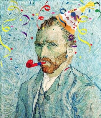 Vincent Van Gogh's birthday!