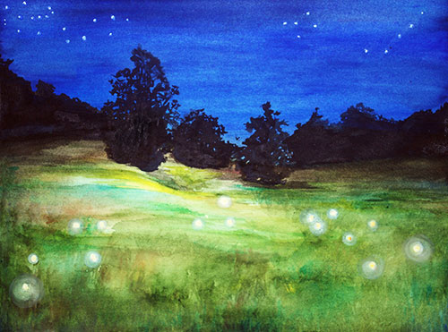 Painting Fireflies