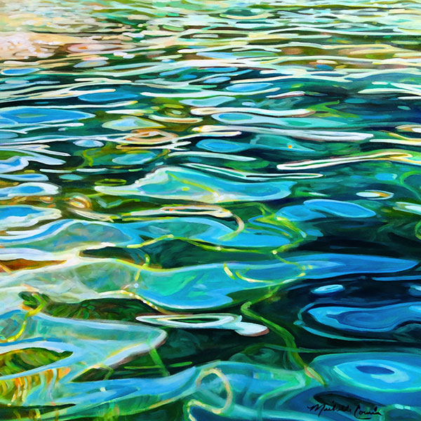 Painter Michelle Courier in Jerry's Artist Spotlight - JerrysArtarama.com