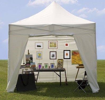 Art best sale show tents