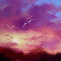 Sunset Paintings by Wilson Bickford