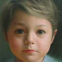 Portrait Painting in Oils by Arist Brian Neher