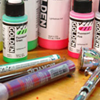 WOW! Make your Mark with High Flow Acrylics!