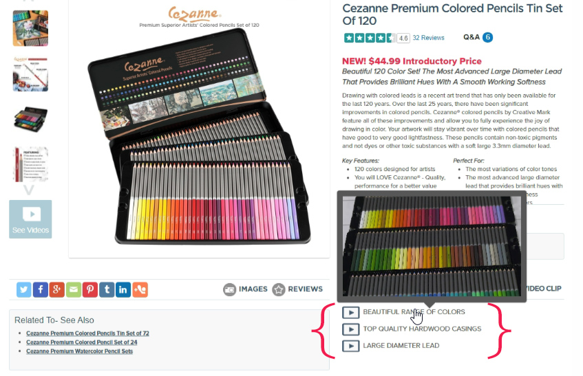 Cezanne Colored Pencil Set of 120
