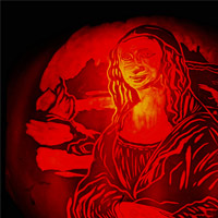 Famous Works of Art in Jack-O-Lanterns