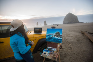 haystack rock