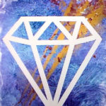 DIY Pop Art Painting – Diamond Using Acrylic Paints