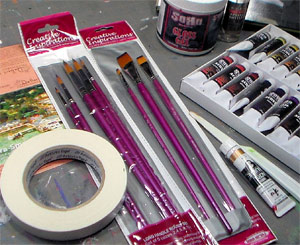 Pop Art Painting Supplies