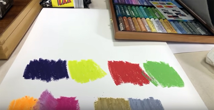 Painting with Oil Sticks 