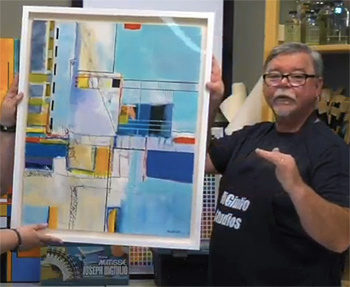 Jerry’s LIVE Episode 75: Exploring Geometric Abstraction With Acrylics – Special Guest Artist Joe DiGiulio