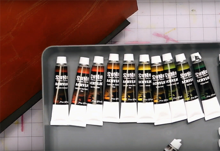 What Acrylic Paints to Use