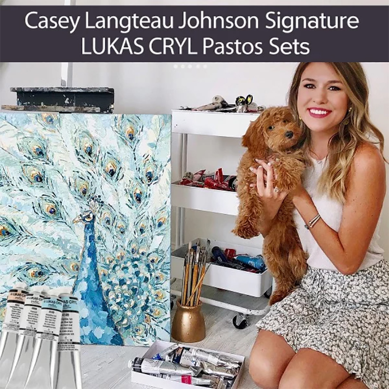 Casey's LUKAS Cryl Pastos Signature Painting Set