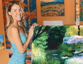 Artist Tessa Nicole – Meet Arizona’s Self-Taught Impressionist Palette Knife Oil Painter