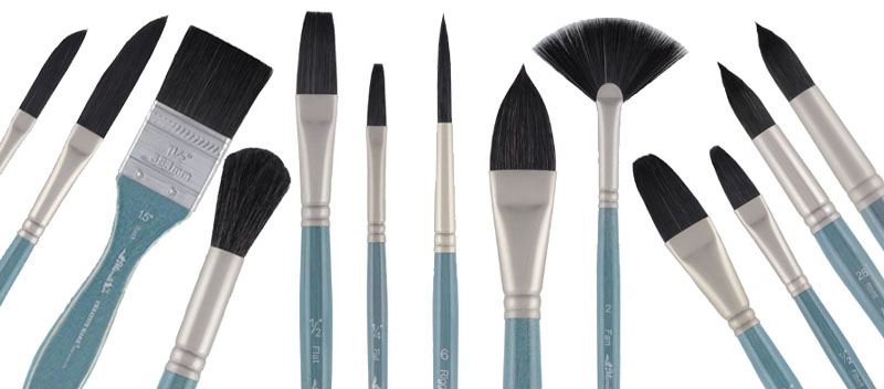 Mimik Animal-Friendly, Synthetic Hair Brushes