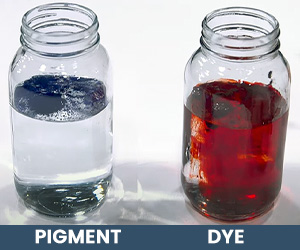 What’s the difference between pigment-based and dye-based?