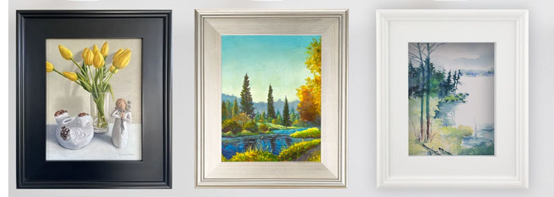 great quality art frames can help you sell your artwork