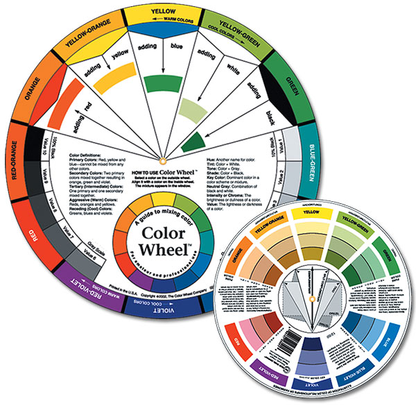 Color Wheel Colors Charts