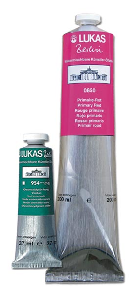 LUKAS Berlin Water-Mixable Oil Colors