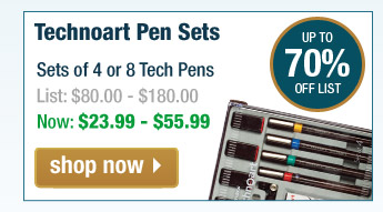 Technical/Drafting Pens - Isomar Technoart Pen Sets