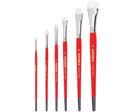 Scrubber Watercolor Brushes
