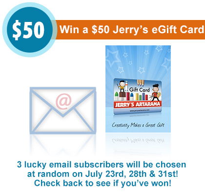 Email Subscribers Gift Card Giveaway