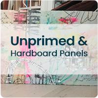 Unprimed & Hardboard Wood Painting Panels