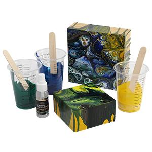 Pouring Paints and Mediums