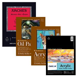 Jerry's Artarama Professional Art Panels for Fluid Acrylics (Pack of 3 -  16x16), High Flow Acrylics, and Liquid Art Techniques, Ideal for Pouring  Paints and Mediums, Quality Gessoed Drawing Paper 