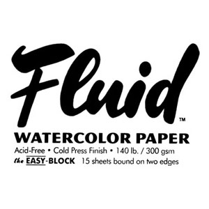 Fluid Watercolor Paper