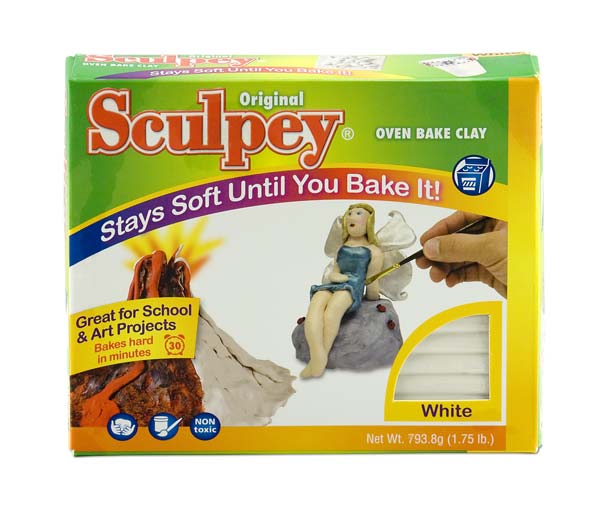 6 Pack: 3lb. White Oven-Bake Polymer Clay by Craft Smart