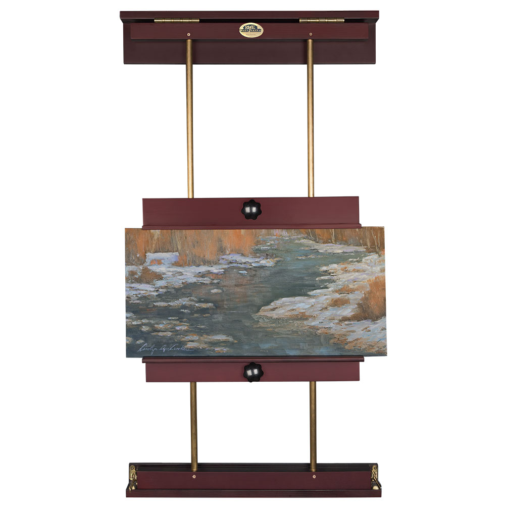 Rue Small Wall Painting & Display Easel