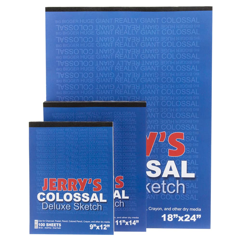 Jerry's Colossal Deluxe Sketchpads